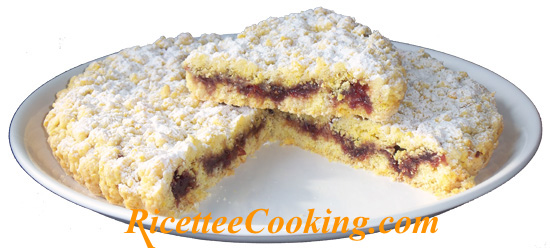 Torta sbriciolata alla marmellata